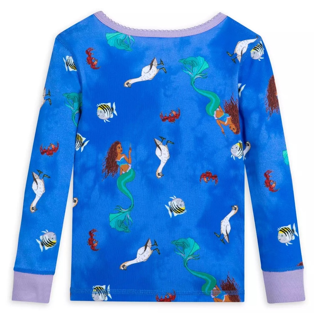 Disney Live Action Little Mermaid Pajamas - Picture 4 of 8